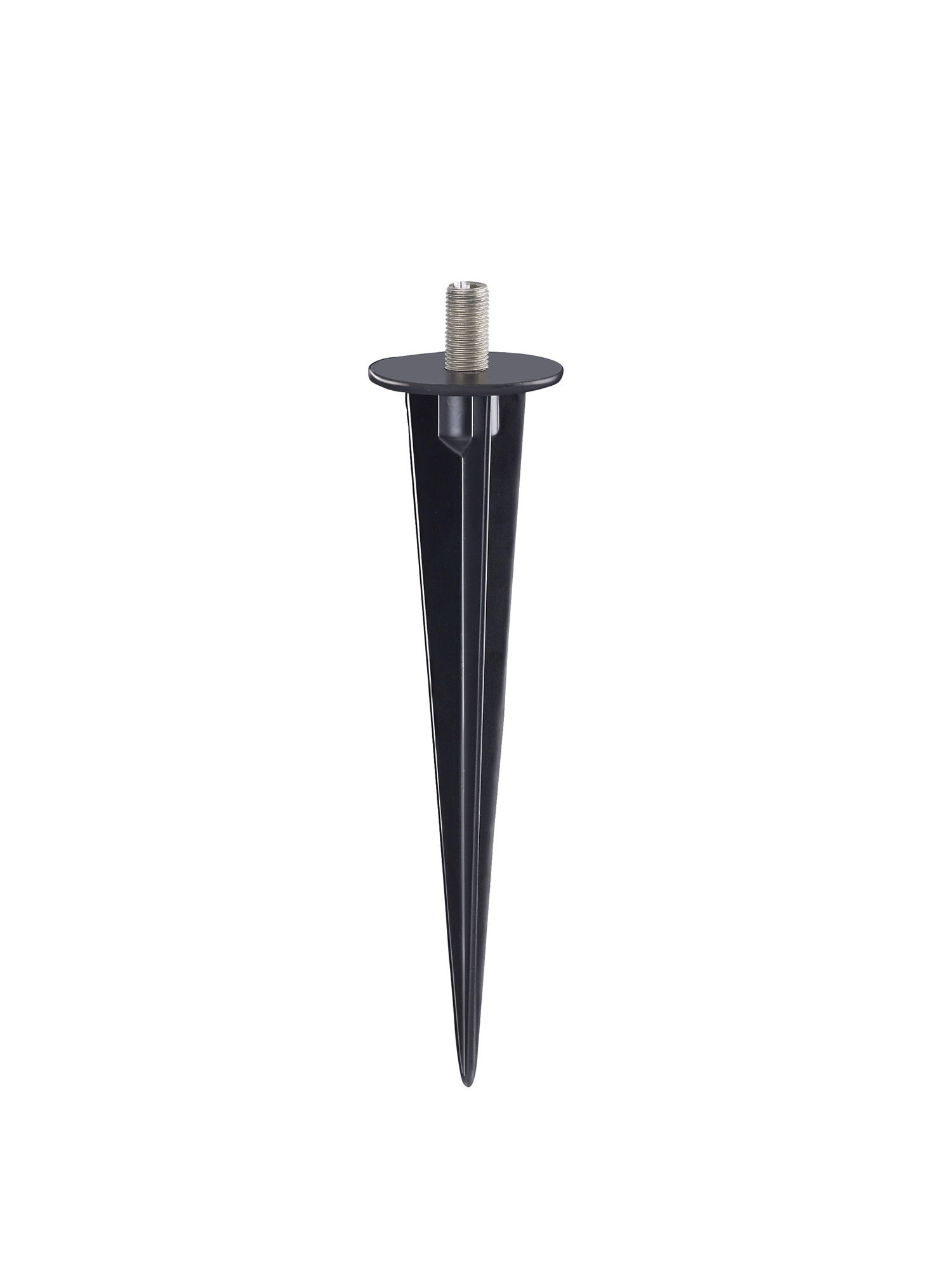 TU0492  Small Ground Spike Aluminium Black